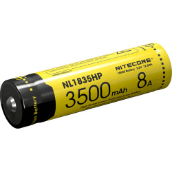 NITECORE Li-Ion akumulátor 18650 nabíjateľná 3500mAh 8A High Power (NL1835HP)