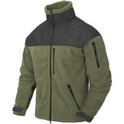 HELIKON Bunda Classic Army fleece - olive green / black (BL-CAF-FL-16)