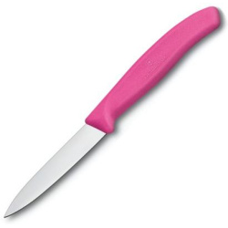 VICTORINOX Univerzálny kuchynský nôž 8cm - rúžový (6.7606.L115)