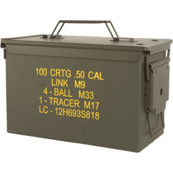 US M2A1 CAL .50 Muničná bedňa