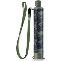 Membrane Solutions Water Filter Straw Camo (MSLOESF001)