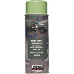 FOSCO Kamuflážna farba na zbraň, sprej 400ml - pale green / svetlá zelená