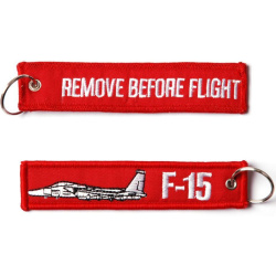 Kľúčenka Remove before flight + F-15