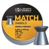 Diabolo Match Rifle 4,5mm 500ks
