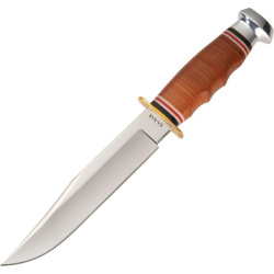KA-BAR Nôž s pevnou čepeľou Bowie Leather Handle (KA1236)