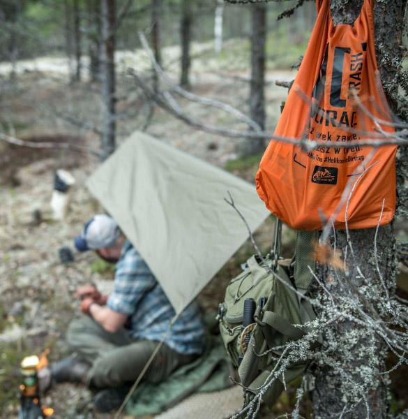 HELIKON Vak na odpadky Dirt Bag - orange / black A (AC-DTB-NL-2401A)