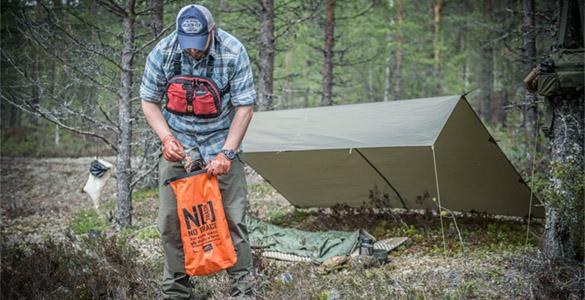 HELIKON Vak na odpadky Dirt Bag - orange / black A (AC-DTB-NL-2401A)