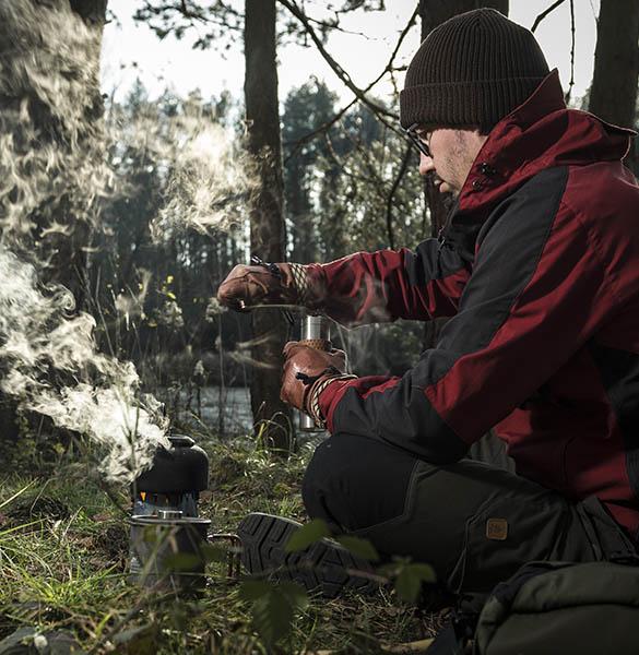 HELIKON Ručný mlynček na kávu Camp - stainless steel (AC-HCG-SS-15)