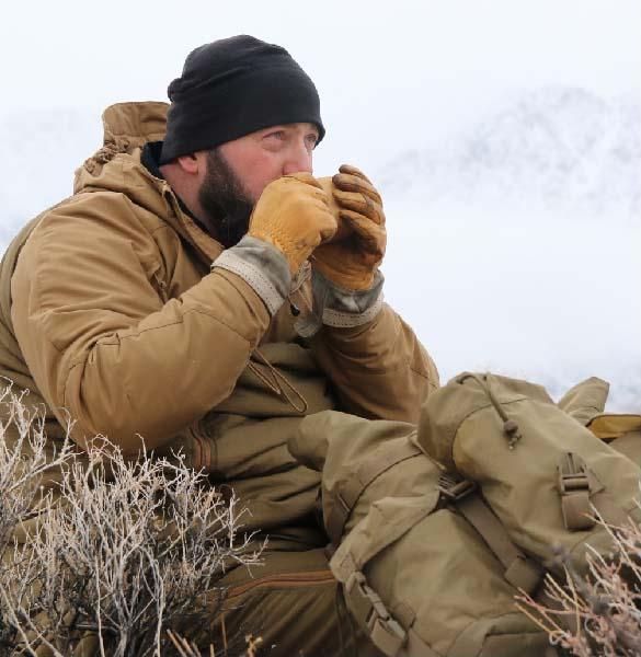 HELIKON Čiapka Watch Cap - coyote (CZ-DOK-FL-11)