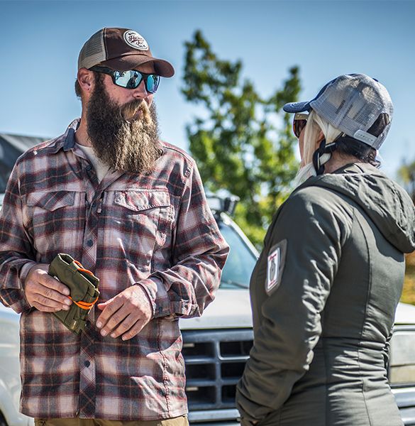 HELIKON Baseball šiltovka Trucker Logo - mud brown (CZ-TLC-CT-6020A)