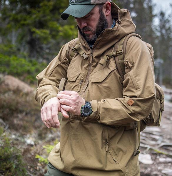 HELIKON Bunda Anorak Pilgrim - coyote (KU-PGM-DC-11)