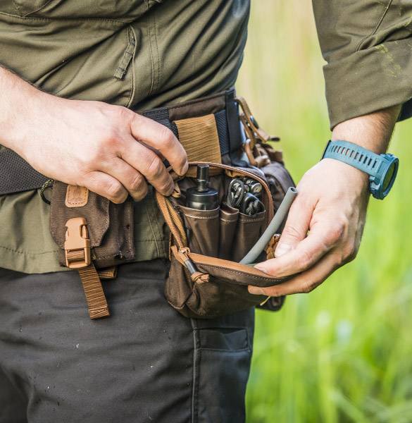 HELIKON MOLLE Utility pouch SERE - earth brown / clay A (MO-O06-CD-0A0BA)