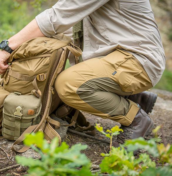 HELIKON Dlhé nohavice Hybrid Outback - ash grey (SP-HOP-DC-85)