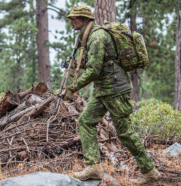 HELIKON Dlhé nohavice MBDU NyCo, Ripstop - olive green (SP-MBD-NR-02)