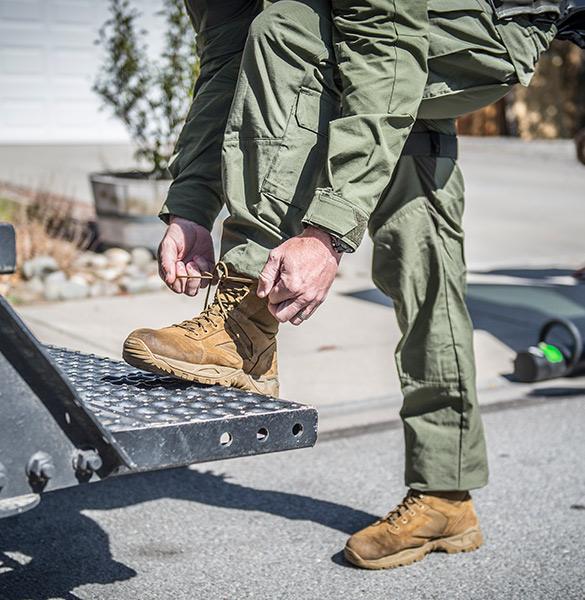 HELIKON Dlhé nohavice MBDU NyCo, Ripstop - olive green (SP-MBD-NR-02)