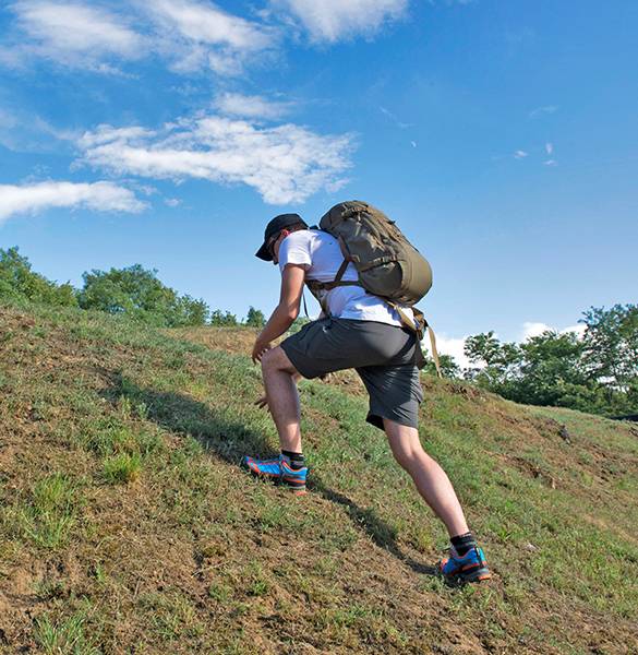 HELIKON Krátke nohavice OTS 8,5 VersaStretch - taiga green (SP-OTS-VL-09)