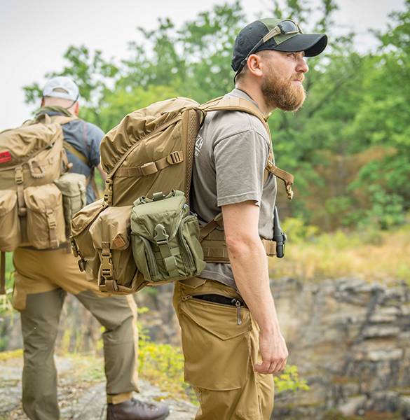 HELIKON Taška cez rameno Essential Kitbag cordura - shadow grey (TB-EKB-CD-35)