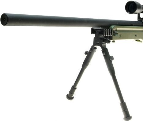 WELL manuálna sniperka L96A1 /w bipod & scope - olive (MB01C-OLV)