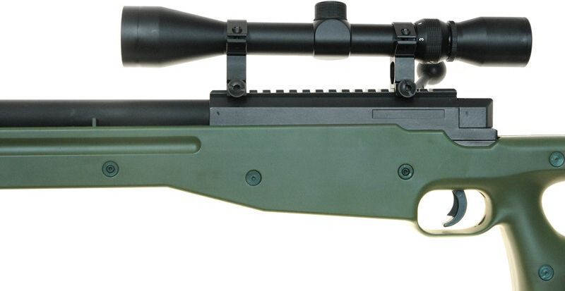 WELL manuálna sniperka L96A1 /w bipod & scope - olive (MB01C-OLV)