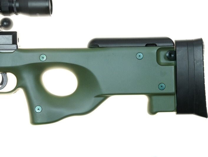 WELL manuálna sniperka L96A1 /w bipod & scope - olive (MB01C-OLV)