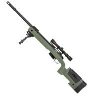 Airsoft SA Sniper Rifle CORE RIS /w scope & bipod, olive, SA-S03