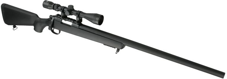 WELL manuálna sniperka M24A1 /w scope - čierna (MB03C-BLK)