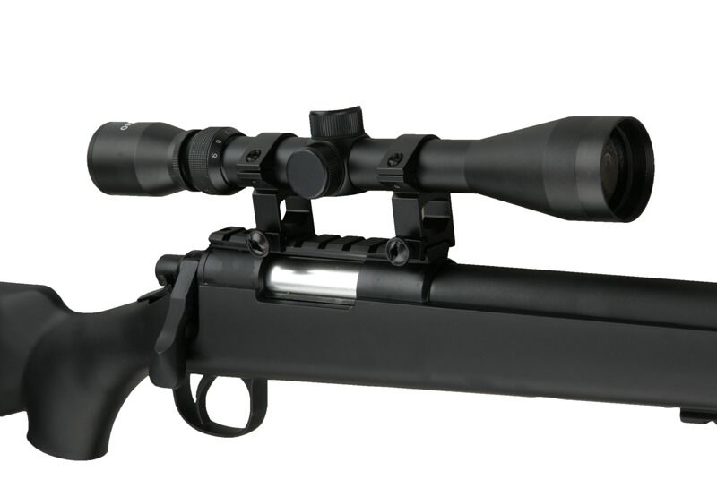 WELL manuálna sniperka M24A1 /w scope - čierna (MB03C-BLK)