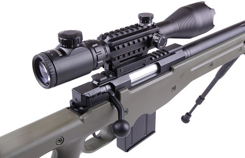 WELL manuálna sniperka L96A1 /w bipod & scope, 4402D - olive (4402D-OLV)