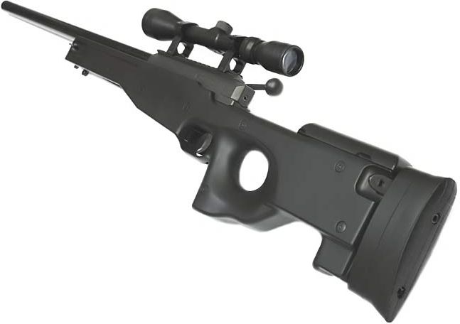 WELL manuálna sniperka Warrior I /w scope - black