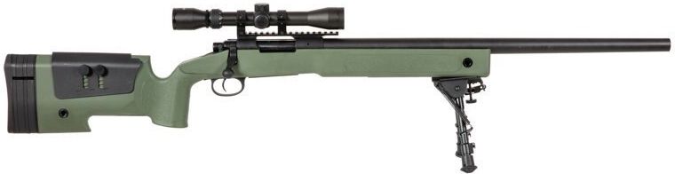 SPECNA ARMS Sniper Rifle CORE RIS /w scope & bipod - olive (SA-S02)