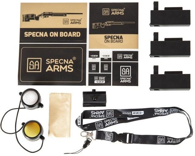 SPECNA ARMS Sniper Rifle CORE RIS /w scope & bipod - tan (SA-S02)