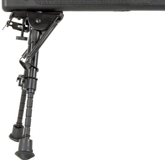 Airsoft SA Sniper Rifle CORE RIS /w scope & bipod, black, SA-S03