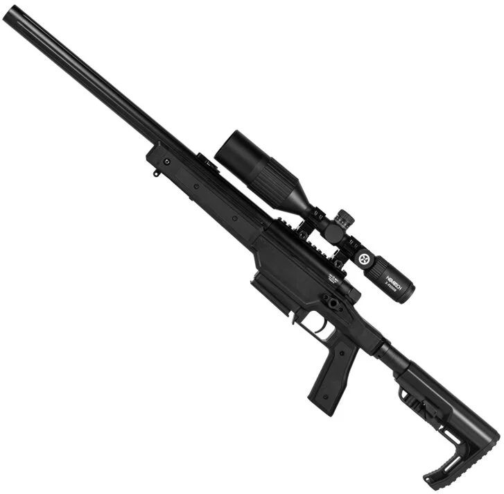 NOVRITSCH Manuálna sniperka SSG11 Standard 6mm 2,7J 530fps - black