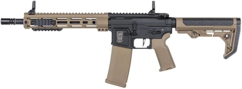 SPECNA ARMS M4 FLEX BLDC Light Ops Stock HAL ETU Gen.2 - half tan (SA-F05-RL)