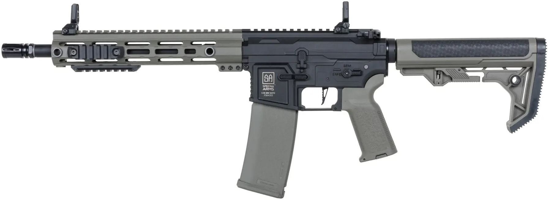 SPECNA ARMS M4 FLEX Light Ops / New Receiver HAL ETU Gen.II - olive (SA-F05-RL)