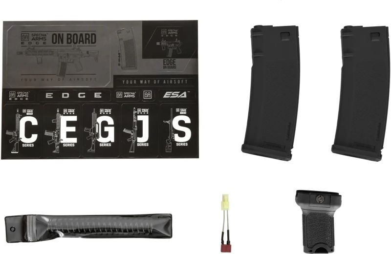 SPECNA ARMS M4 EDGE - New receiver/Heavy Ops Stock - black (SA-E06)