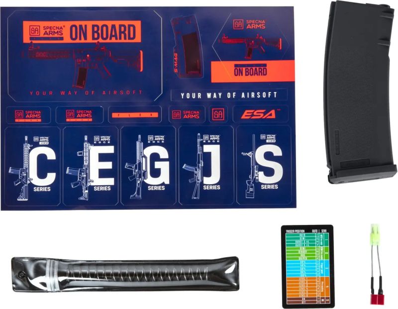 SPECNA ARMS M4 FLEX HAL ETU - black (SA-F08)