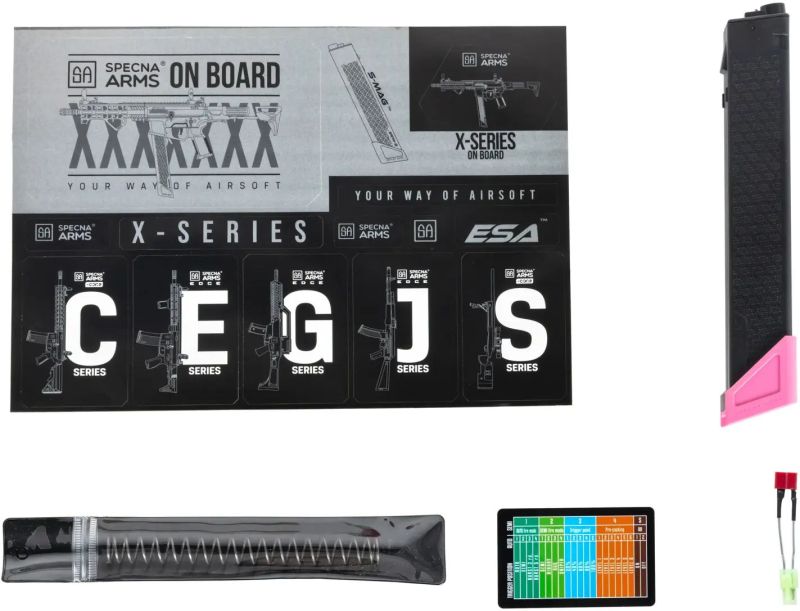 SPECNA ARMS M4 FLEX HAL ETU Gen.II - pink (SA-FX02)