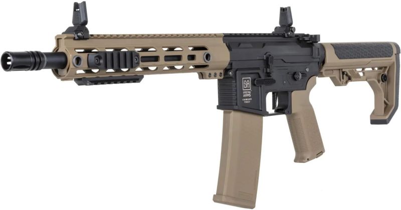 SPECNA ARMS M4 FLEX BLDC Light Ops Stock HAL ETU Gen.2 - half tan (SA-F05-RL)