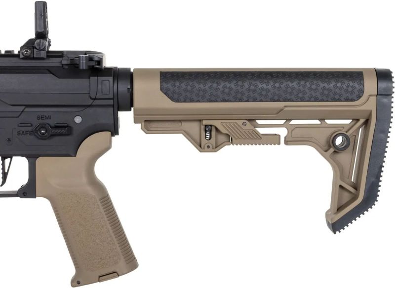 SPECNA ARMS M4 FLEX BLDC Light Ops Stock HAL ETU Gen.2 - half tan (SA-F05-RL)