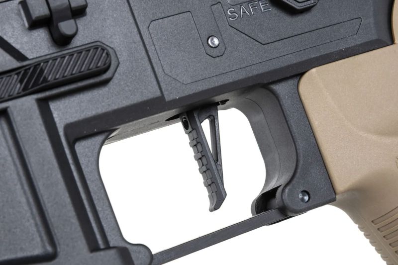 SPECNA ARMS M4 FLEX BLDC Light Ops Stock HAL ETU Gen.2 - half tan (SA-F05-RL)