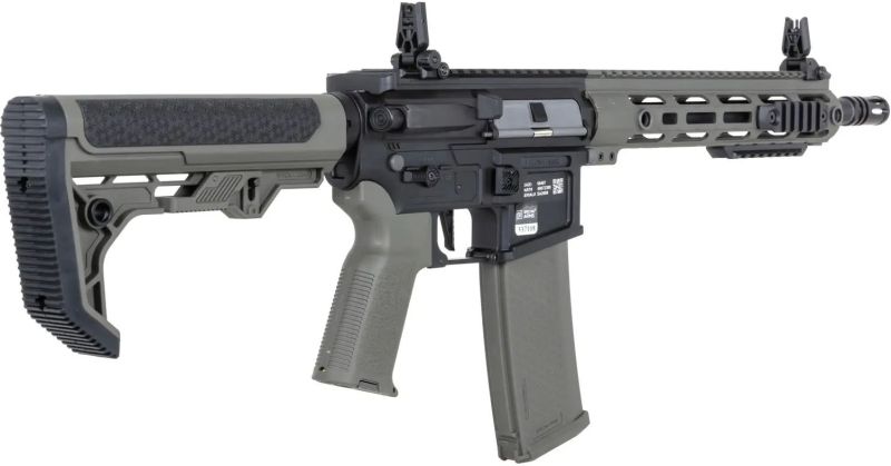 SPECNA ARMS M4 FLEX BLDC Light Ops Stock HAL ETU Gen.2 - olive (SA-F05-RL)