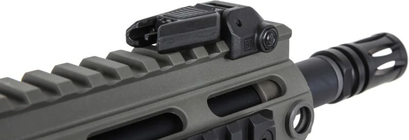 SPECNA ARMS M4 FLEX BLDC Light Ops Stock HAL ETU Gen.2 - olive (SA-F05-RL)