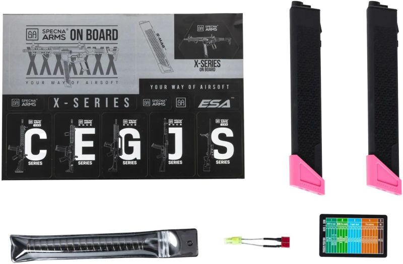 SPECNA ARMS Machine gun FLEX BLDC HAL ETU Gen.2 - pink (SA-FX02)