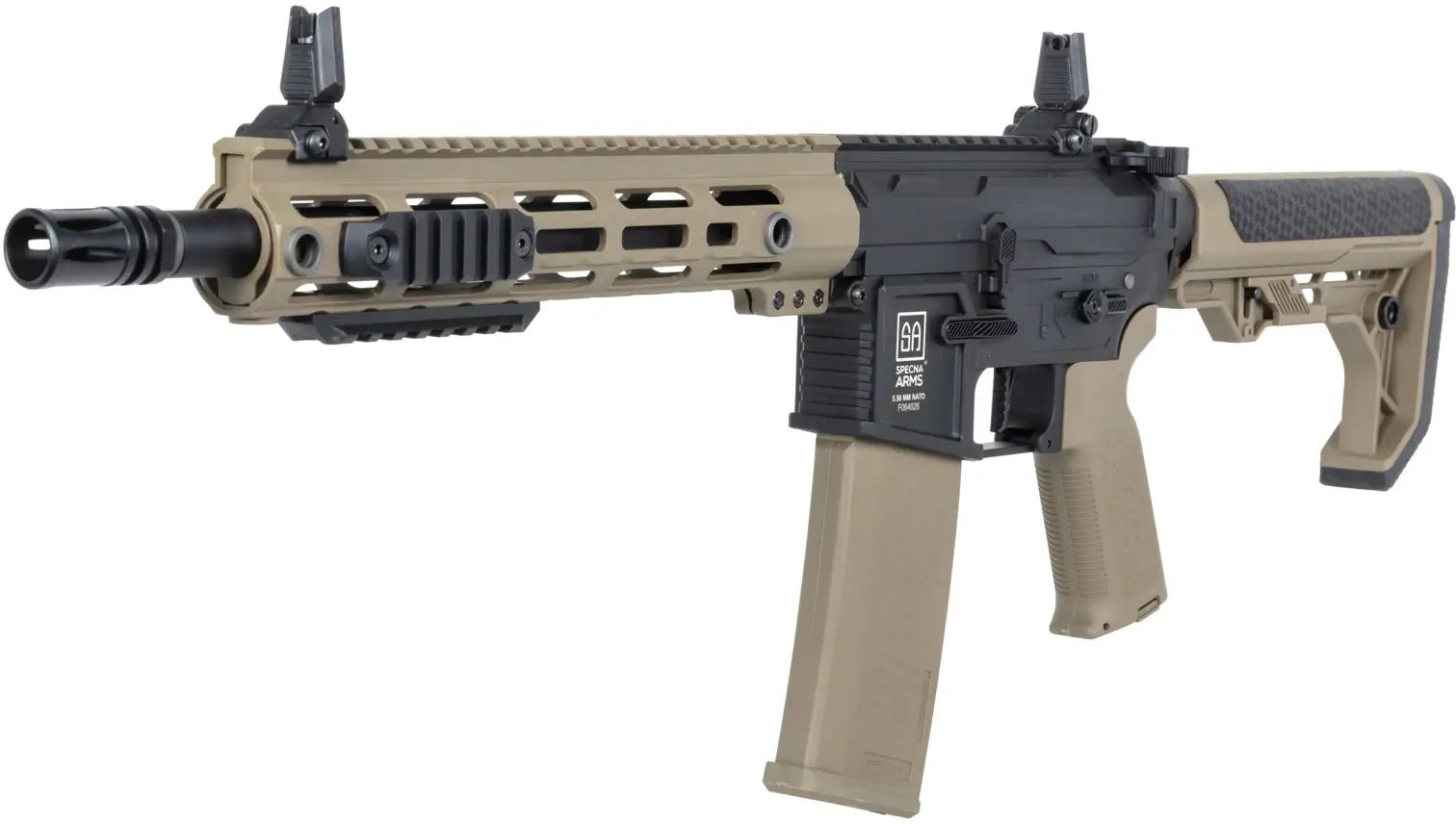 SPECNA ARMS M4 FLEX Light Ops / New Receiver HAL ETU Gen.II - half tan (SA-F05-RL)