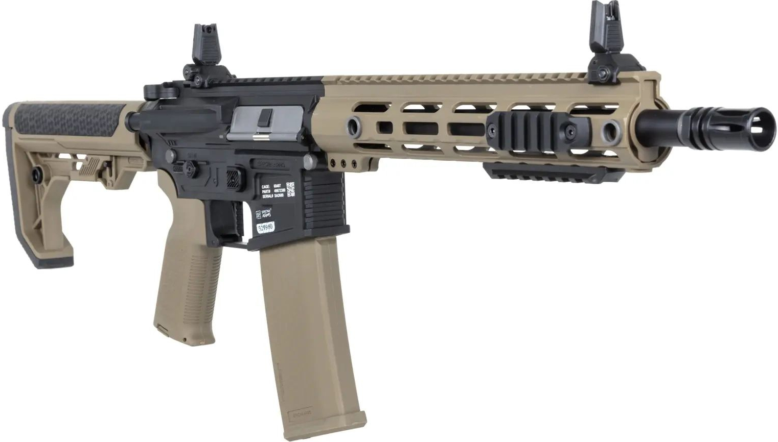 SPECNA ARMS M4 FLEX Light Ops / New Receiver HAL ETU Gen.II - half tan (SA-F05-RL)