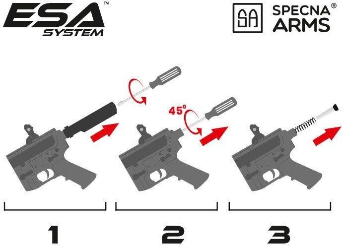 SPECNA ARMS M4 CORE X-ASR - black (SA-C24)
