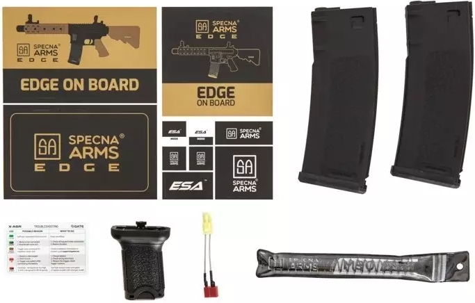 SPECNA ARMS M4 PDW EDGE - red edition (SA-E39)