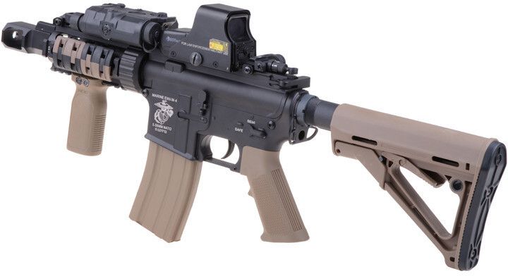 SPECNA ARMS M4A1 RIS Short Half Tan /w CTR stock (SA-A06-HT)