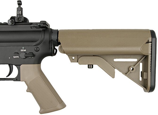 SPECNA ARMS M4A1 RIS Half Tan /w crane stock (SA-B04-HT)